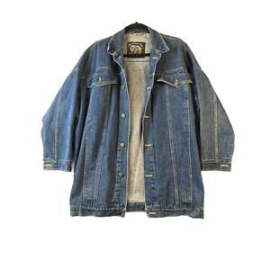 VTG Chore 80's East West American Beauties Denim Barn Coat Jean Jacket Women’s S